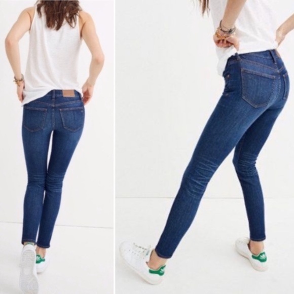 Madewell Skinny Skinny Riverdale Wash Jeans Sz 25 - Picture 2 of 7